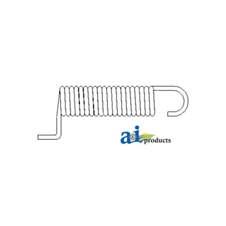 A & I Products Spring, Brake Shoe Return 4" x3" x1" A-NCA2204A